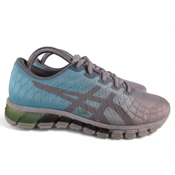 Asics Gel- Quantum 180 v4 "Ice Mint" Grey / Blue 1022A098 Women's 9 - Picture 4 of 11